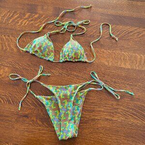 Floral Bikini Set Size Small
